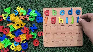 ABC Puzzle | Help Me Find The Alphabet Letters | Preschool Learning | Part 24