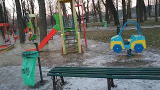 Харьков. Украина. Парк имени Квітки Основ'яненко. Обзор. Завод Шевченка