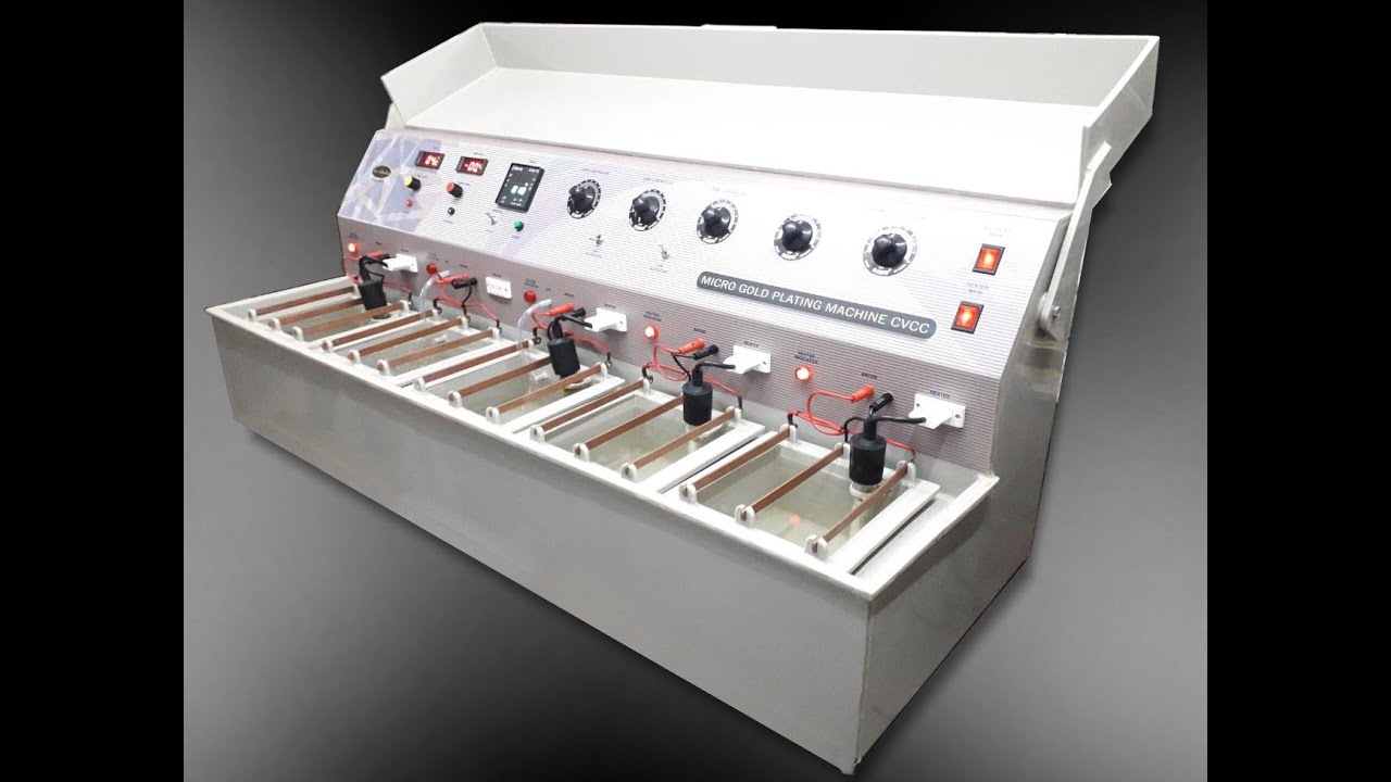 small hi gold plating machine YouTube