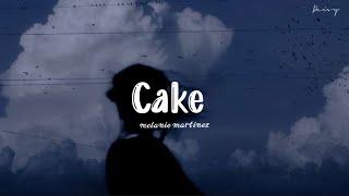 Cake - melanie martinez (lyrics) (slowed) Resimi