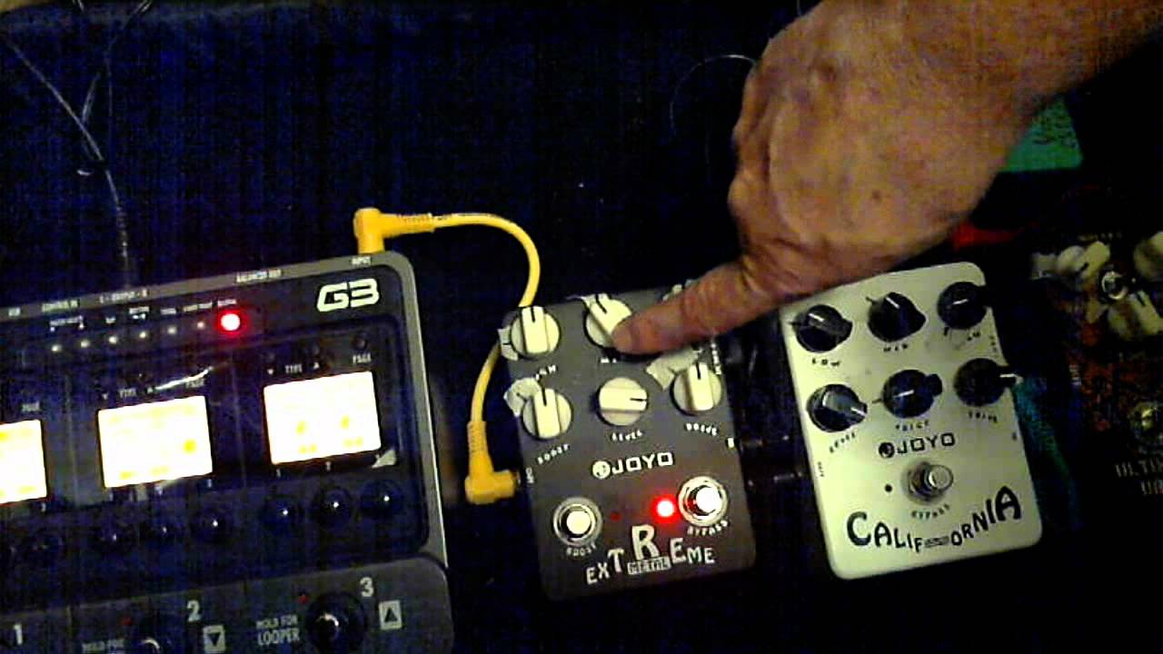 Joyo Extreme Metal full demo. no talking just playing - YouTube