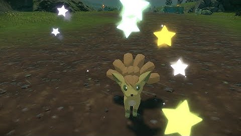 [Pokemon Legends Arceus] Shiny Vulpix using the mass outbreak method