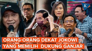Mereka yang Tinggalkan Jokowi dan Dukung Ganjar