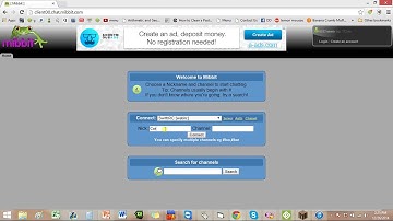 joining irc via mibbit