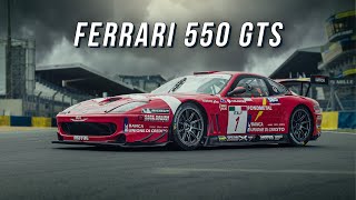 Onboard: Ferrari 550GTS racing Le Mans  Pure HQ V12 sound