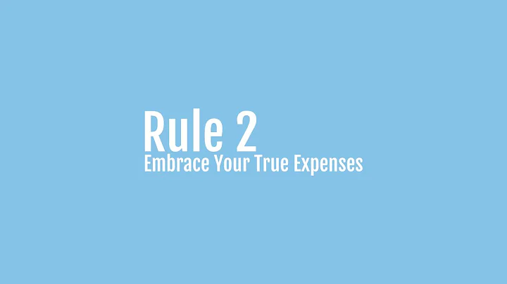 YNAB's Rule 2  Embrace Your True Expenses