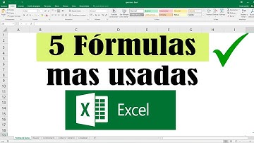 5 fórmulas en Excel más utilizadas y indispensables para tu trabajo