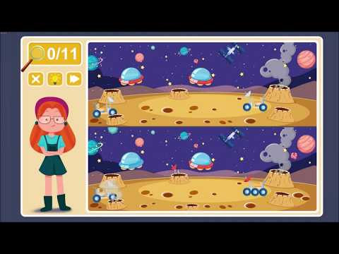 Viki Spotter: Space Mission, Level 14 Walkthrough, 1080p/60FPS.