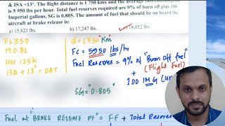 FLIGHT FUEL CALCULATION II GENERAL NAVIGATION II CPL II ATPL