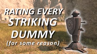 rating every striking dummy in FFXIV out of 10