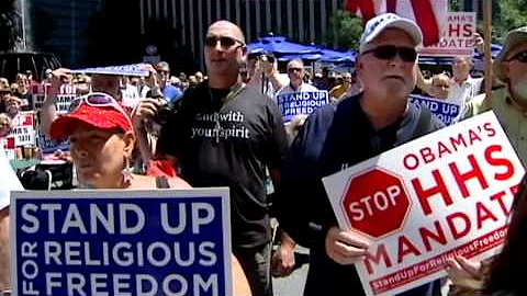 Social conservatives rally for religious freedom