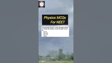 Physics MCQs for NEET#neetphysics#Shorts