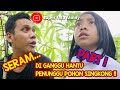 SERAM... 😱 PENAMPAKAN HANTU PENUNGGU POHON SINGKONG | Part 1