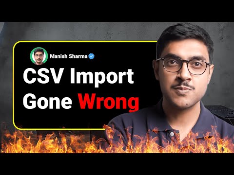 STOP Importing CSV Files the WRONG Way with MySQL Workbench!