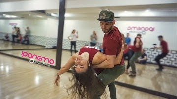 Maxim Chistokletov and Oksana Zemtsova. #Zouk demo. #Enrolando