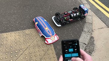 144mph 3 battery setup-Arrma infraction limitless speed run with xlx2 castle 1717 1650kv