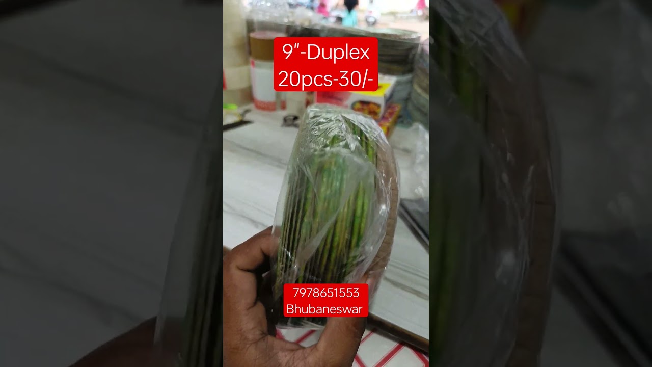 9"-Duplex Starter plates...Good Quality... Strong plate 