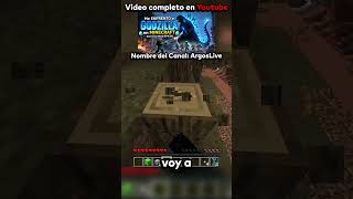 Me enfrento a GODZILLA en minecraft parte 3 #argoslive #minecraft #godzilla #humor #mods