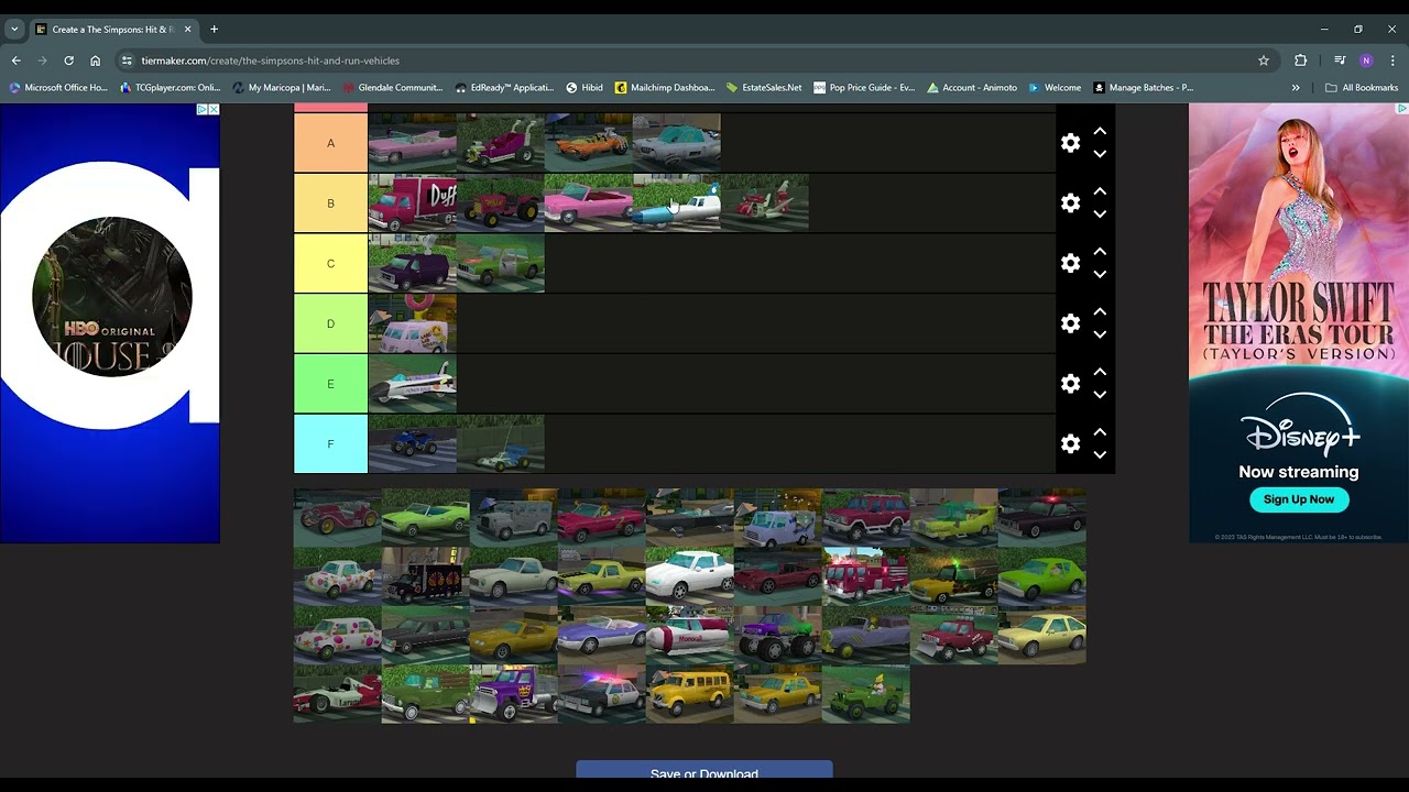 Episode 8: The Tierlist!