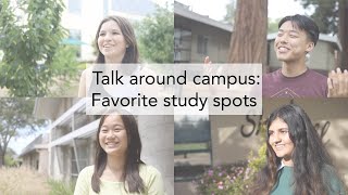 Talk around campus: Favorite study spots