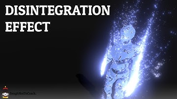 Disintegration Effect in Unity