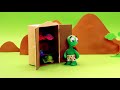 Turtle closet stop motion cartoon for children  babyclay