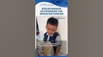Thumbnail of Viral Momen Bocil Nangis Buka Celengan Tak Sesuai Ekspetasi, Nabung Setahun Ternyata Recehan