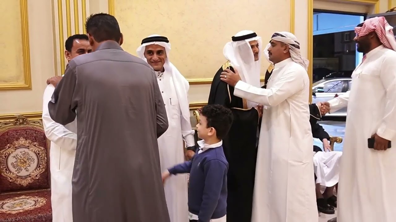 حفل زواج الشابان محمد وفايز حامد ال معروف