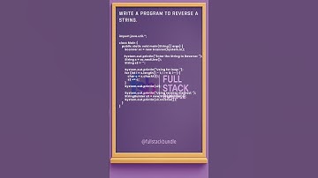 Reverse String program in java | Java Programming  #coding #java #javaprogramming #100dayschallenge