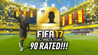 FIFA 17 100K PACKS w/ 90 RATED IN A PACK! AMAZING WALKOUTS!