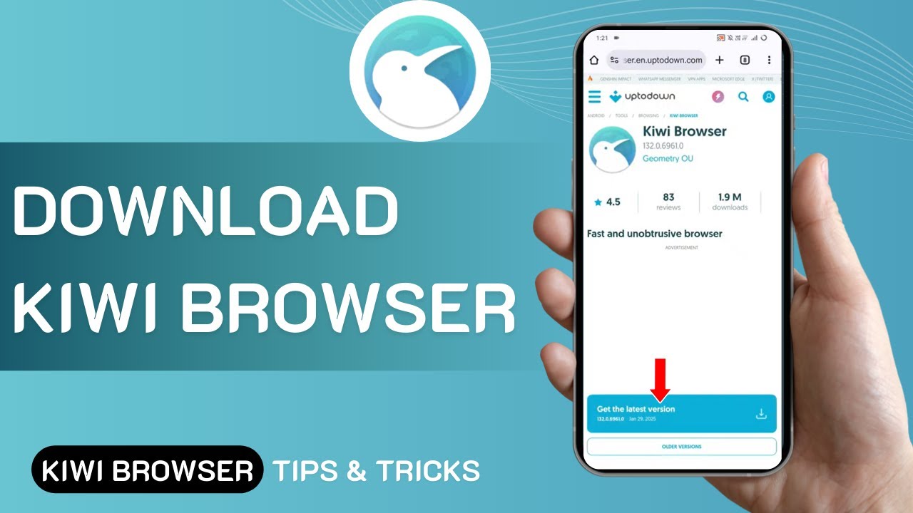 How To Download & Install Kiwi Browser | Light & Super Fast App In Android/IOS