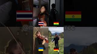 Who did the best - violin cover #shortvideos #cover #violin
