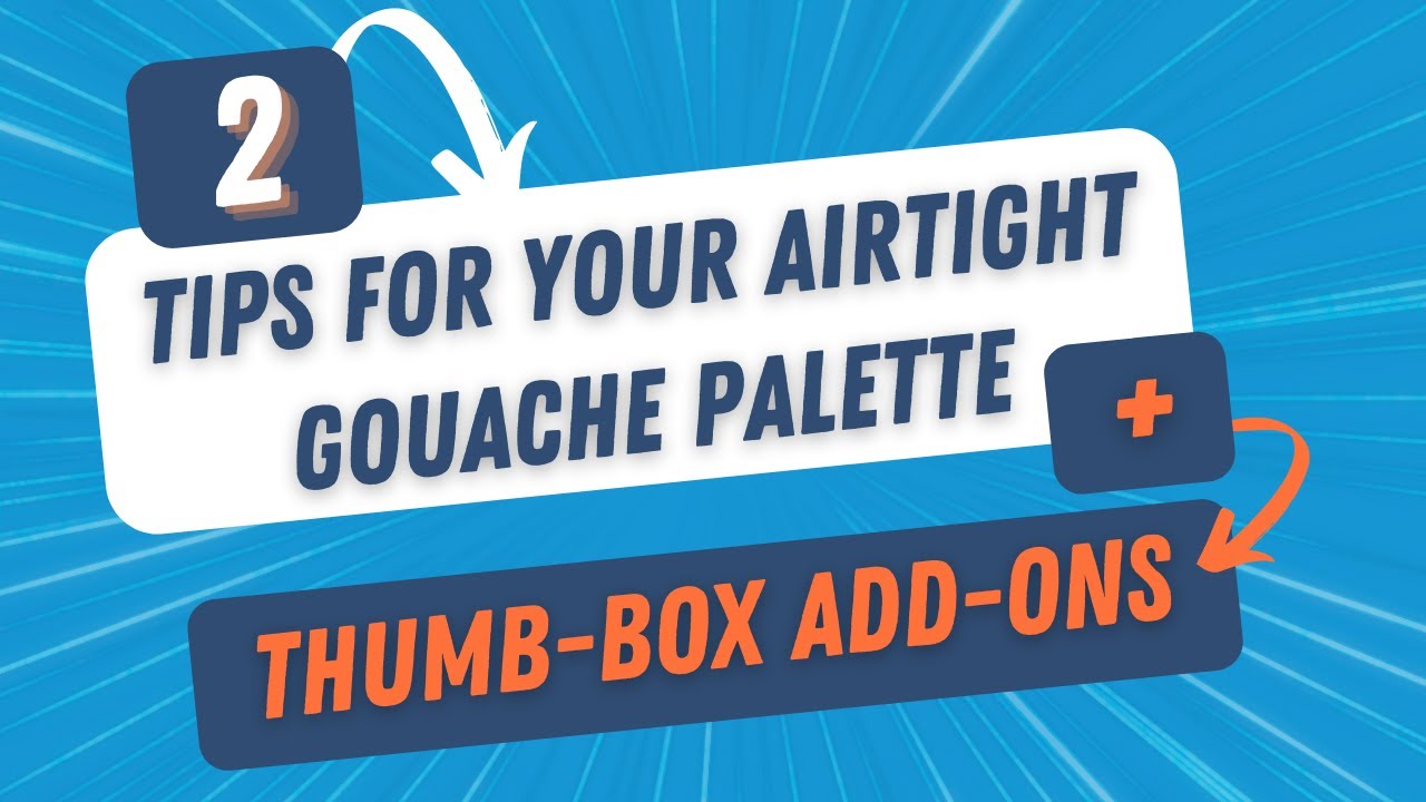 This Gouache Palette Could Be a GAME CHANGER for Your Gouache! 