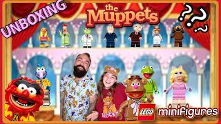 Unboxing the Muppet’s Lego  Minifigures Opening 12 Mystery bags 12 possible characters