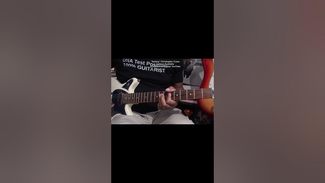 SAILING Christopher Cross STANDARD TUNING Guitar Cover LESSON AVAILABLE