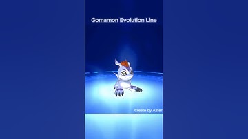 Gomamon Evolution Line - Digimon Story Cyber Sleuth