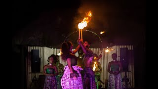 Sacred Flame Show at the Shangri-La Fijian Resort &amp; Spa
