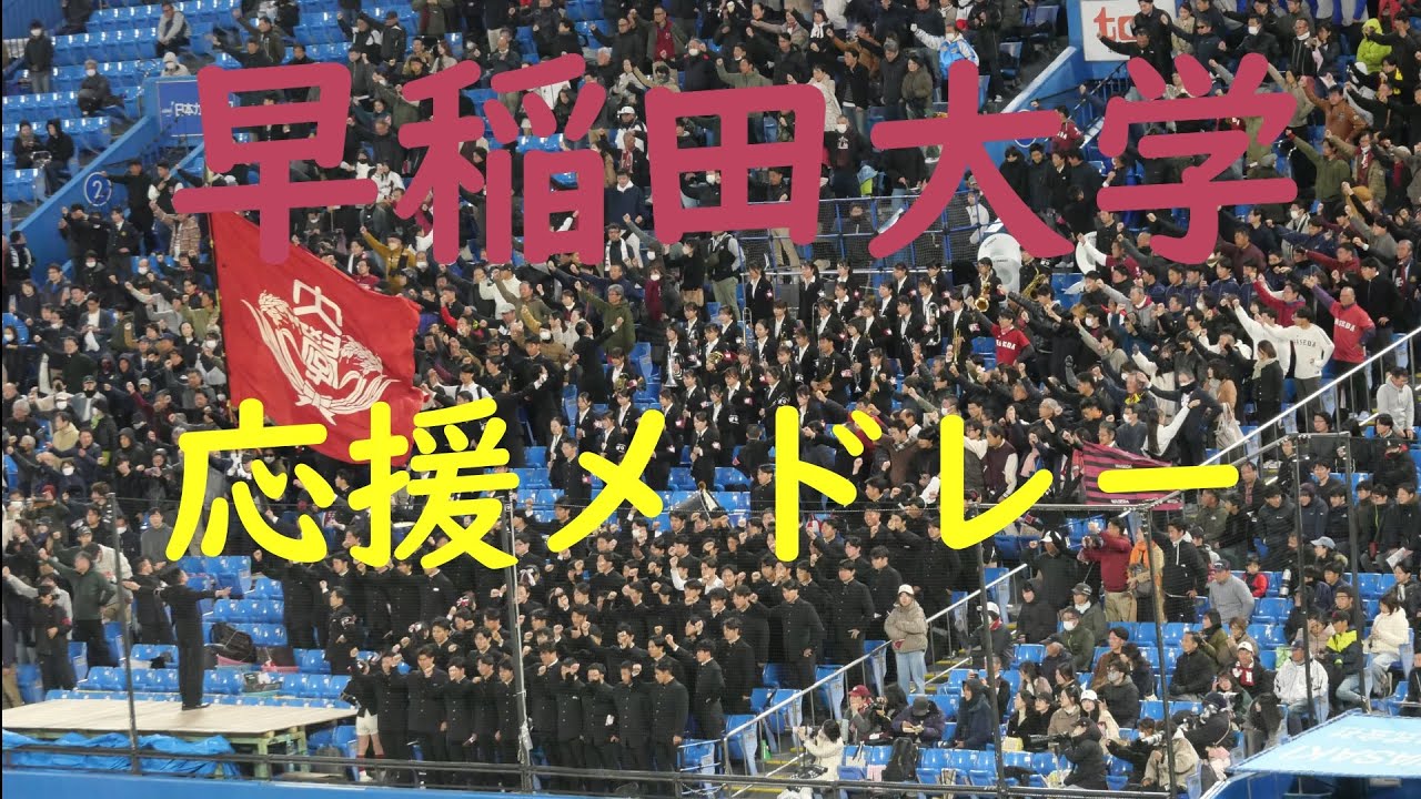 【2024神宮大会】早稲田大学 応援メドレー 2024.11.23