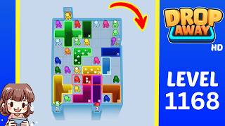 Drop Away Level 1168 Solution Walkthrough