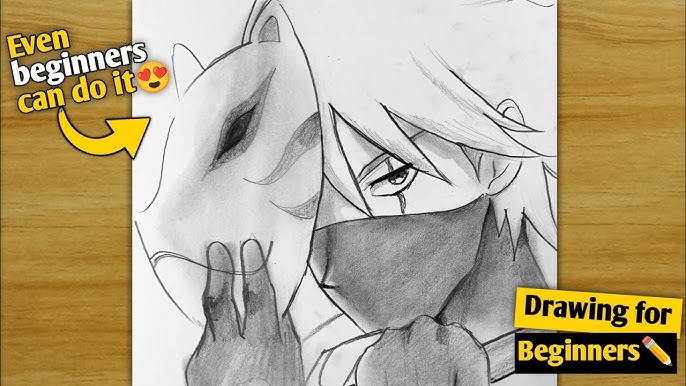 Kakashi sensei (Sem máscara) - Desenho de _naruto_uzumaki7_ - Gartic