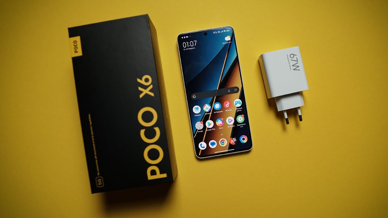 The Snapdragon 7s Gen 2 Poco X6 5G, a Snapdragon 7s Gen 2