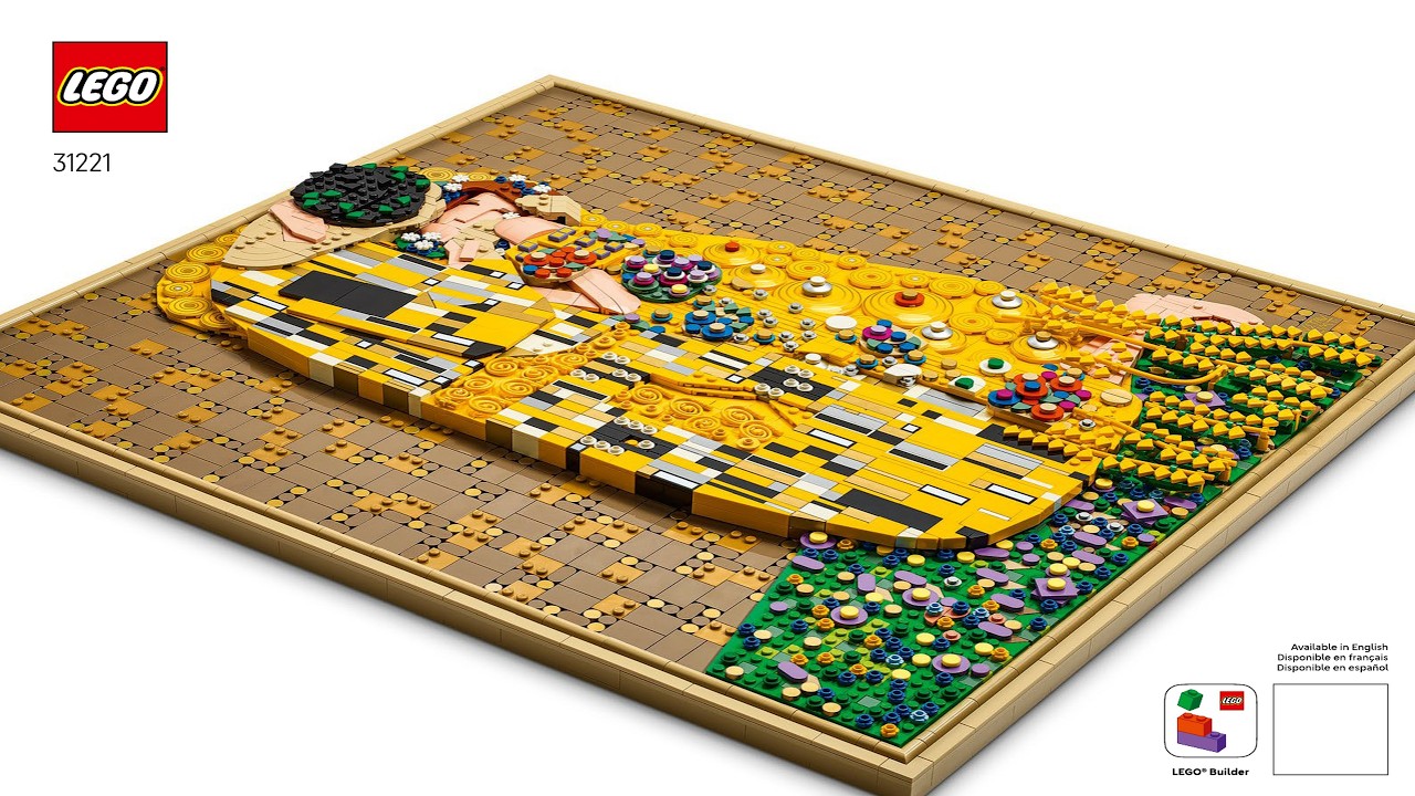 Gustav Klimt - The Kiss LEGO instructions
