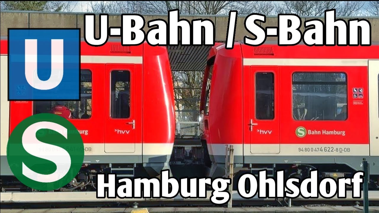 Hochbahn Hamburg - S Bahn Hamburg - Bahnhof Ohlsdorf | Hamburg 2023