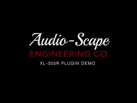 AudioScape XL-305R Spring Reverb Plugin (Official Demo)