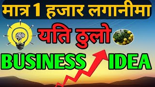 ?1 हजार लगानीमा बबाल कमाई दैनिक| Business Ideas In Nepal |2021