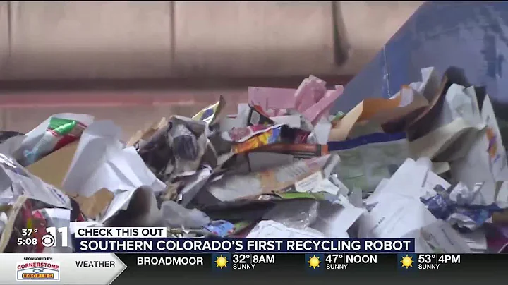 Colorado Springs recycling facility using southern Colorado's first AI-guided robot to sort mater...
