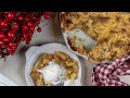 The Best Christmas Dessert I Have Ever Eaten! | Apple Crumble In The Toshiba Air Fryer | ASMR