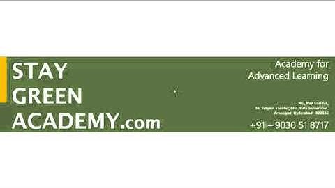 Stay Green Academy About Us