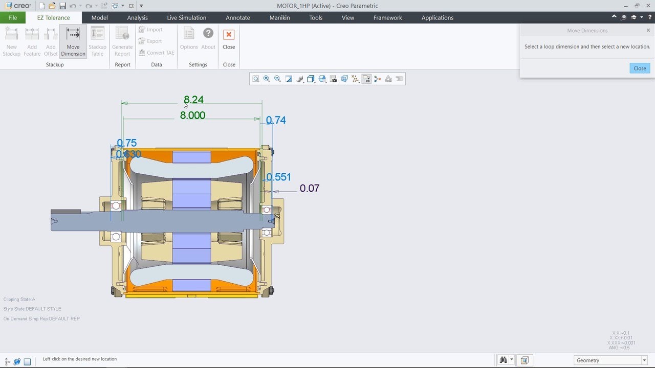 Creo EZ Tolerance Analysis