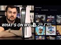 What&#39;s On My PS5 (Games, Apps, Storage Setup, Lists)